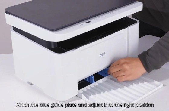 02 kağıt besleme ve güç açık