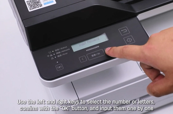 Deli yazıcı M3100 WiFi modeli-mobil-mopria