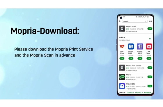 04 Deli yazıcı P2000 WiFi modeli-mobil-mopria