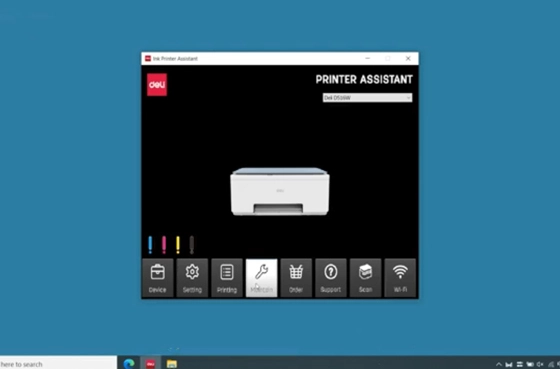 Bilgisayar üzerinden 07 baskı kafası temizleme
