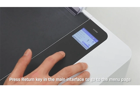 Yazıcı Deli yazıcı D311NW mürekkep püskürtmeli yazıcı ile 10 kalibrasyon