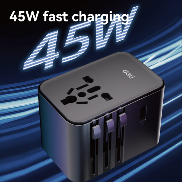 et767 45w travel adaptor supplier