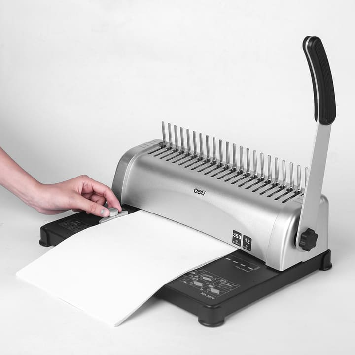 e3870 12 sheets a4 metal comb binding machine supplier