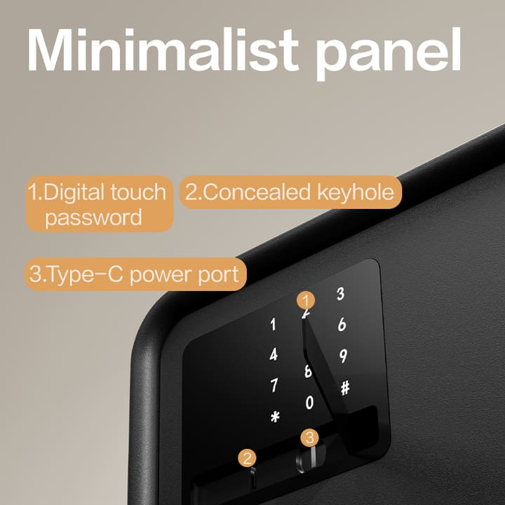 vs4523 bl digital password safe china