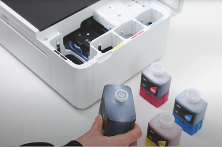 Uygun mürekkep şişesi Deli yazıcı D311NW mürekkep püskürtmeli yazıcı