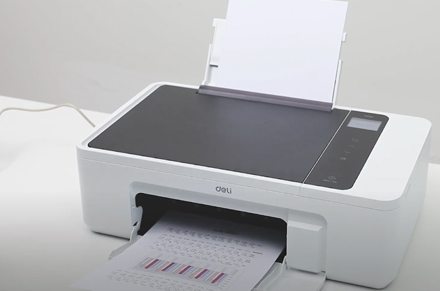 Manuel çift taraflı baskı Deli yazıcı D311NW mürekkep püskürtmeli yazıcı