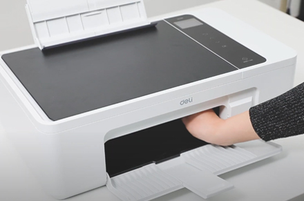 Optik ızgara temizleme Deli yazıcı D311NW mürekkep püskürtmeli yazıcı