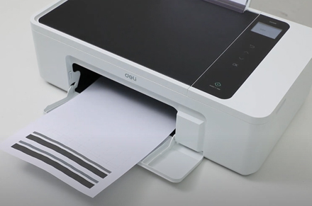 Bilgisayar Deli yazıcı D311NW mürekkep püskürtmeli yazıcı ile baskı kafası temizleme