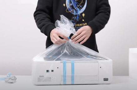 Video Deli yazıcı D311NW mürekkep püskürtmeli yazıcı açma