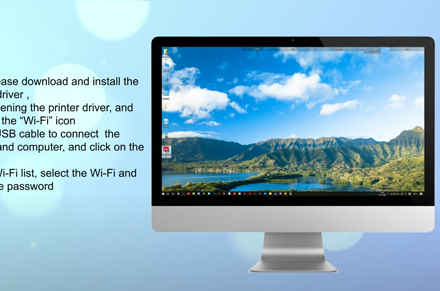 Deli yazıcı P3100 WiFi modeli-mobil-Airprint