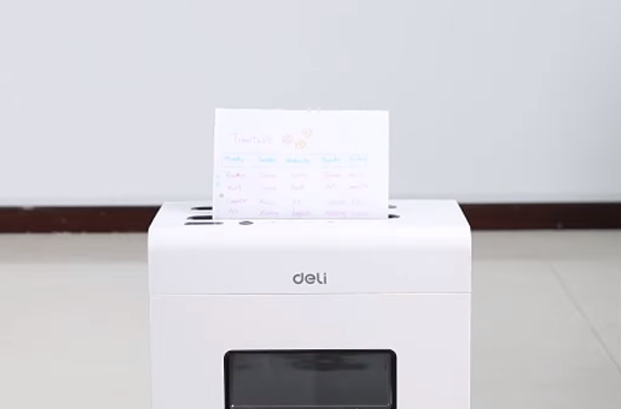 01 Deli E9903 kağıt parçalayıcı
