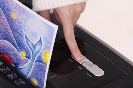 Deli E14400 kağıt parçalayıcı