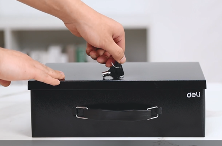 Deli ET610 ET611 ET612 yanmaz belge kutusu