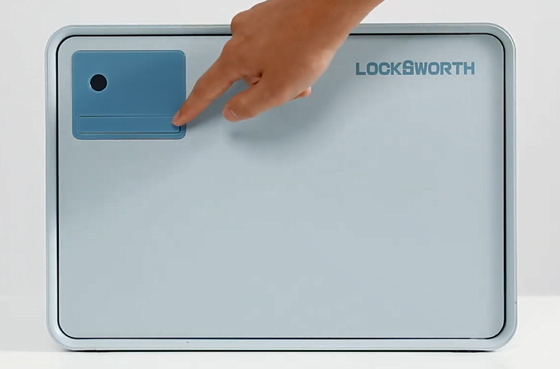 01 LOCKSWORTH VS4528 serisi şifre ve parmak izi dijital güvenli