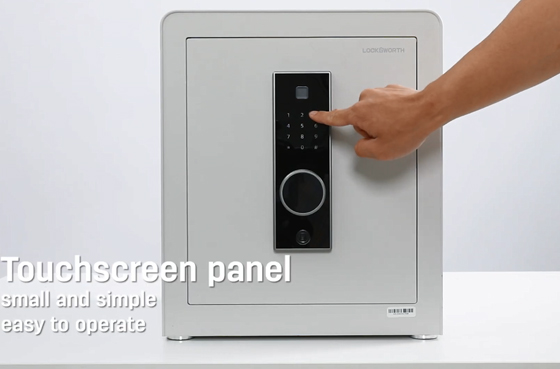 01 LOCKSWORTH VS4551 serisi şifre ve parmak izi dijital güvenli