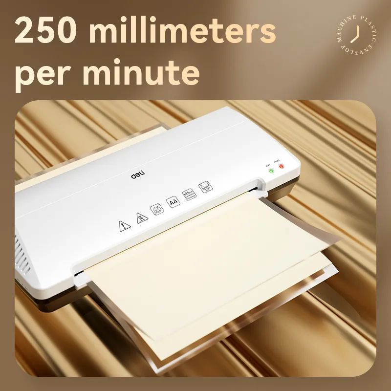 ET102 70–125 mikron A4 Plastik Laminasyon Makinesi